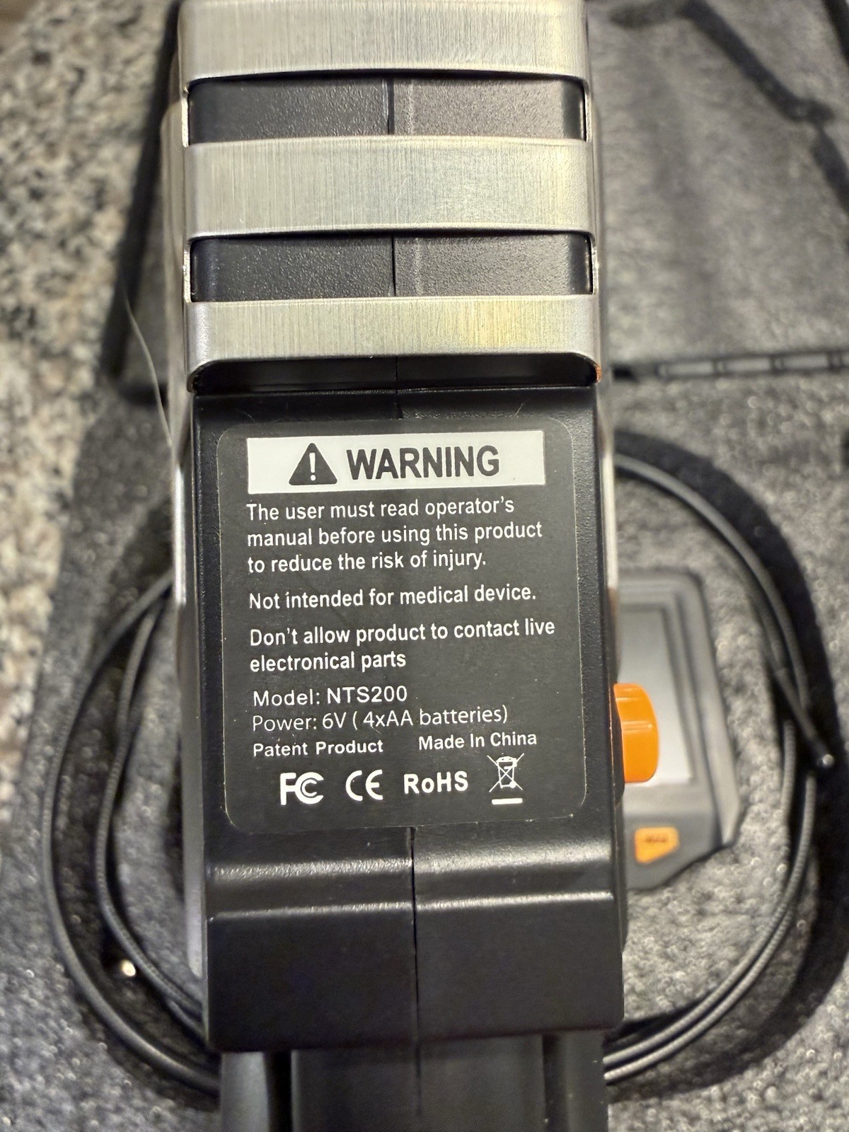 Teslong NTS-200 Borescope Endoscope Camera. Tested And Works!