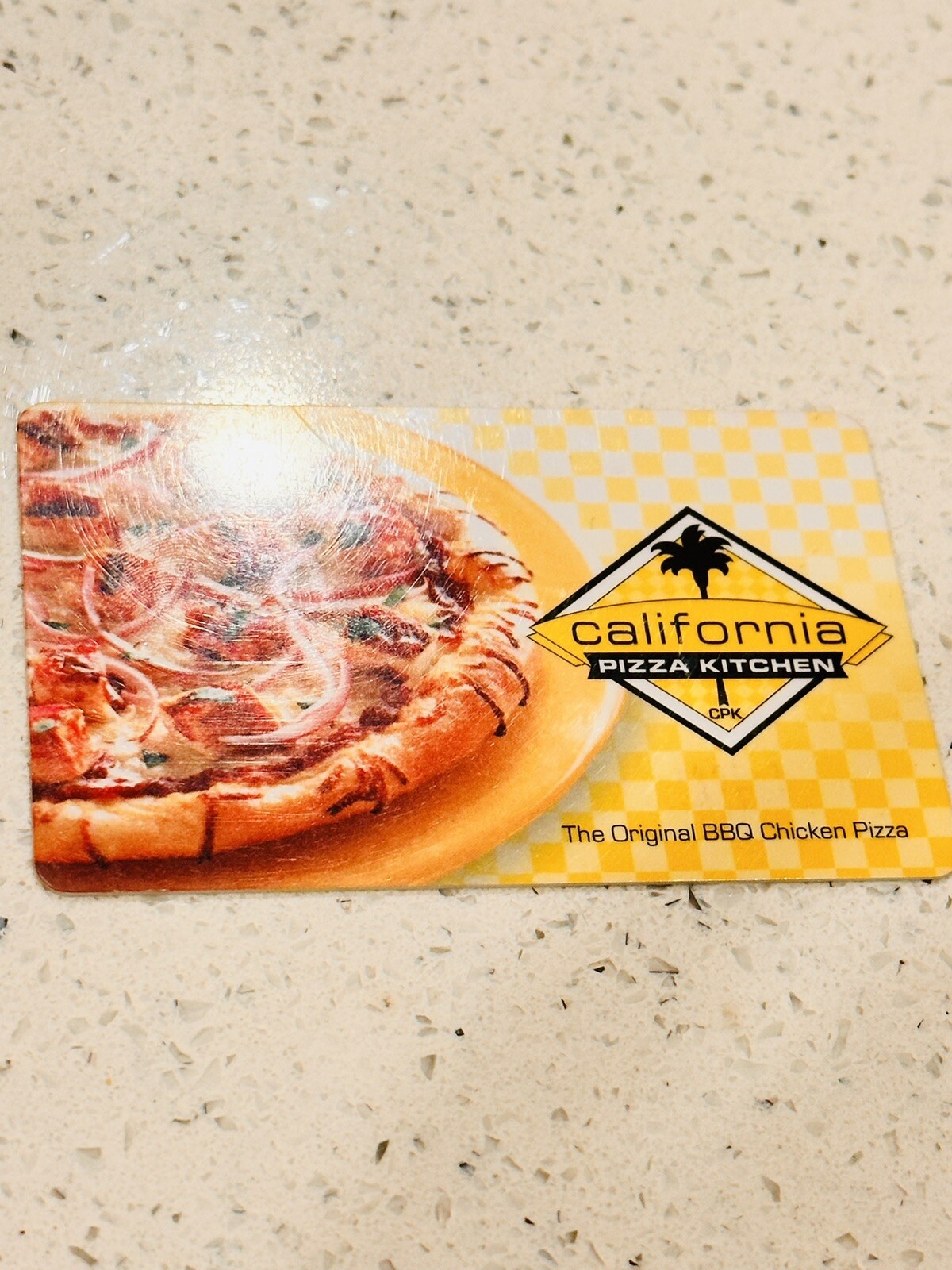 california pizza kitchen gift card $25.45