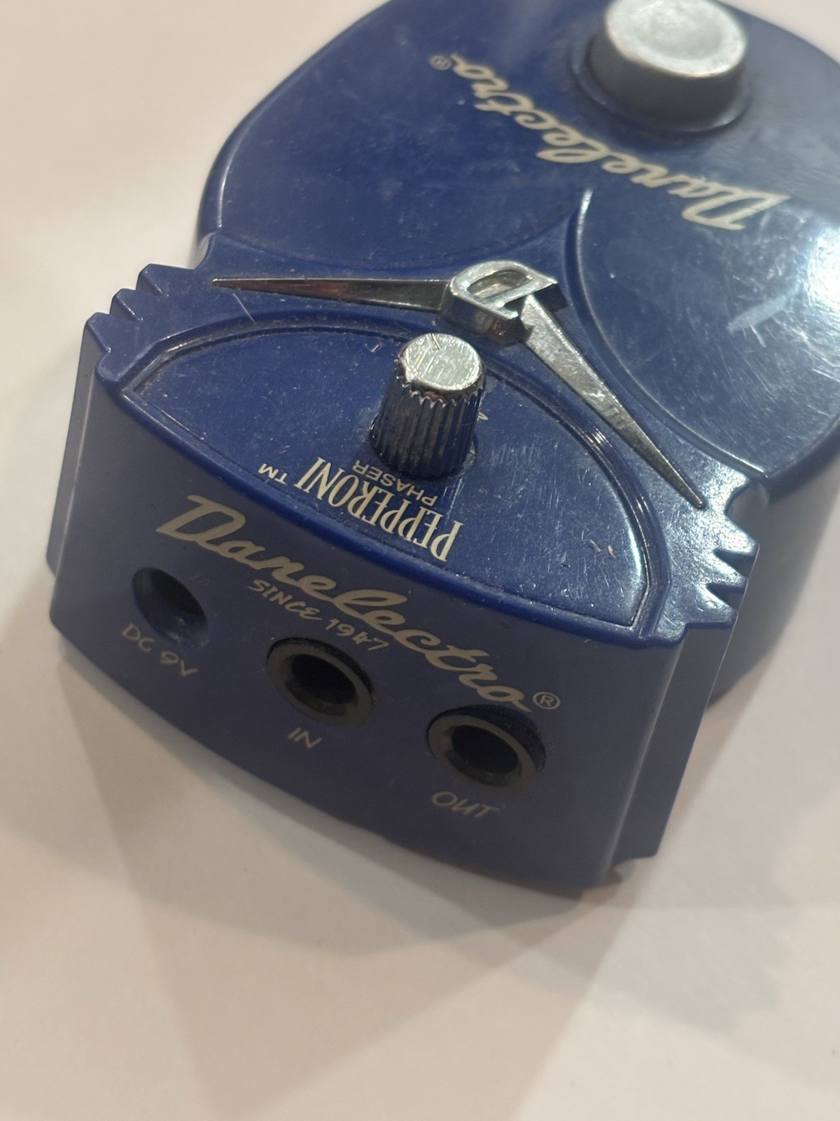 Danelectro DJ6 Pepperoni Phaser Effects Pedal No Power Supply Tested & Works
