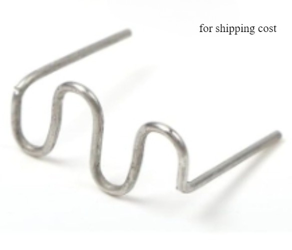 1 Plastic Welding Nail, used