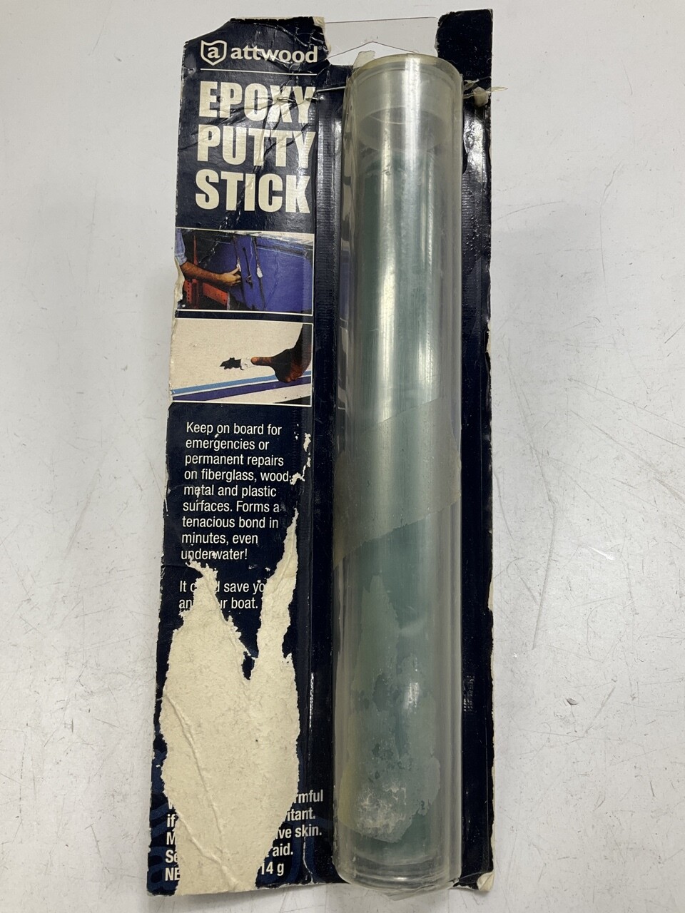 Attwood 30121-6 Epoxy For Fiberglass, Wood, Metal And Plastic, 4 Oz Tube