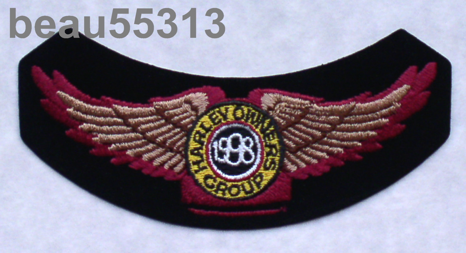 ⭐HARLEY DAVIDSON OWNERS GROUP HOG H.O.G. 1998 VEST JACKET PATCH 98