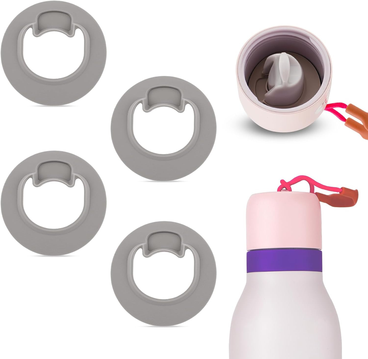 Owala Freesip Twist Water Bottle Stopper Replacement, BPA-Free Lid Gasket