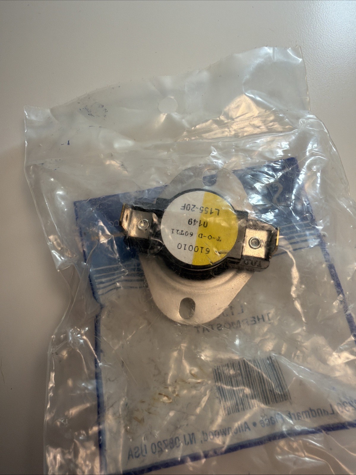 Supco L155 Thermostat
