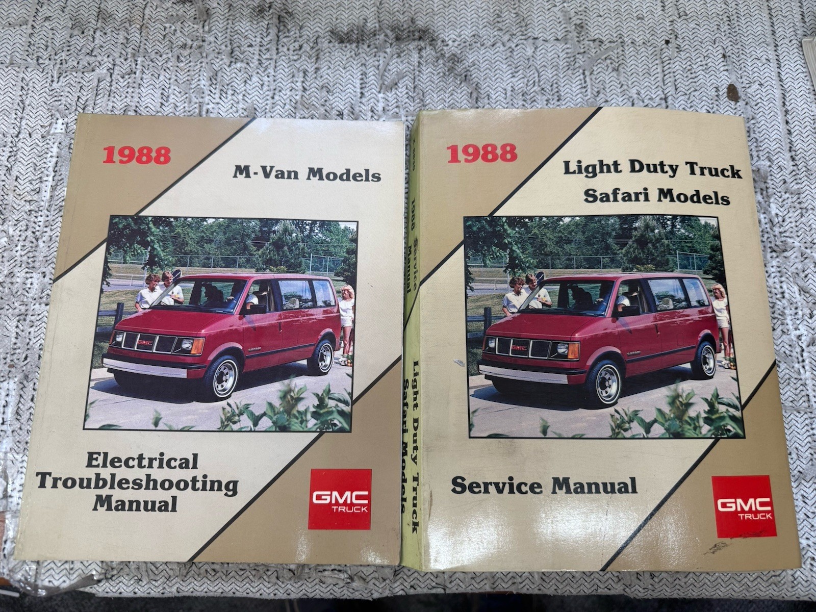 GM 1998 M Van Model Safari Service Manual Electrical Troubleshooting Manual