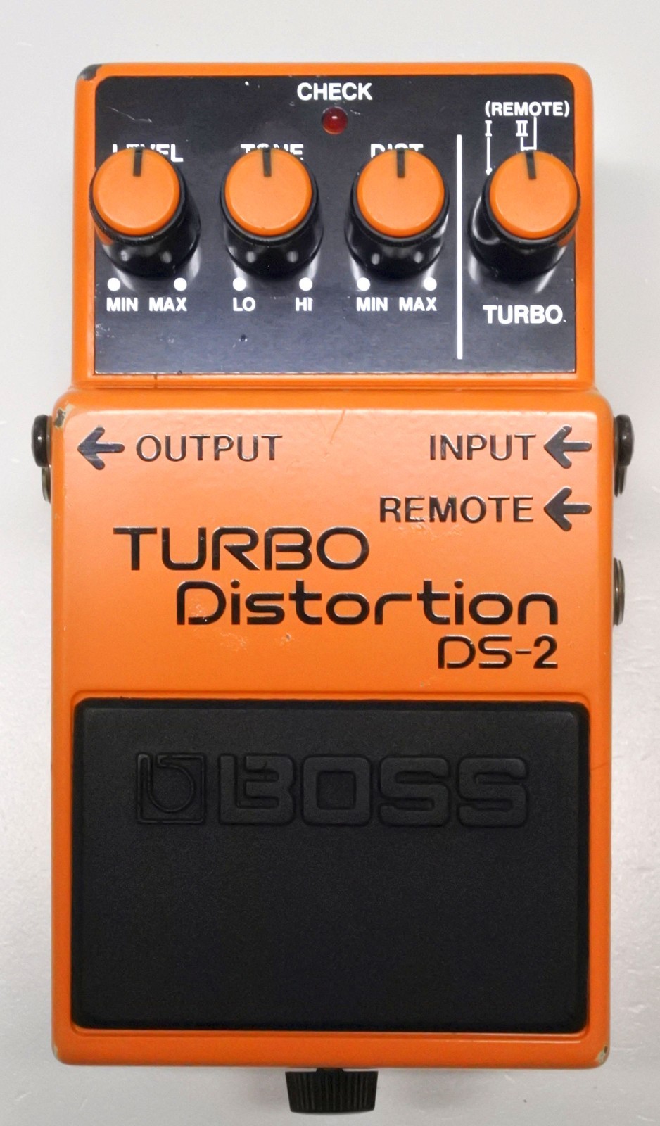 BOSS DS-2 TURBO Distortion Guitar Effects Pedal MIJ 1989 #178 DHL or EMS
