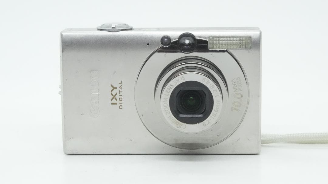 Canon IXY Digital 25 IS Silver Compact Digital Camera Tested Working Japan