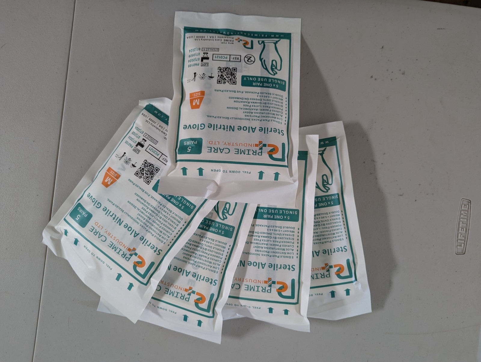 Sterile Aloe Nitrile (Pack 25 pairs)