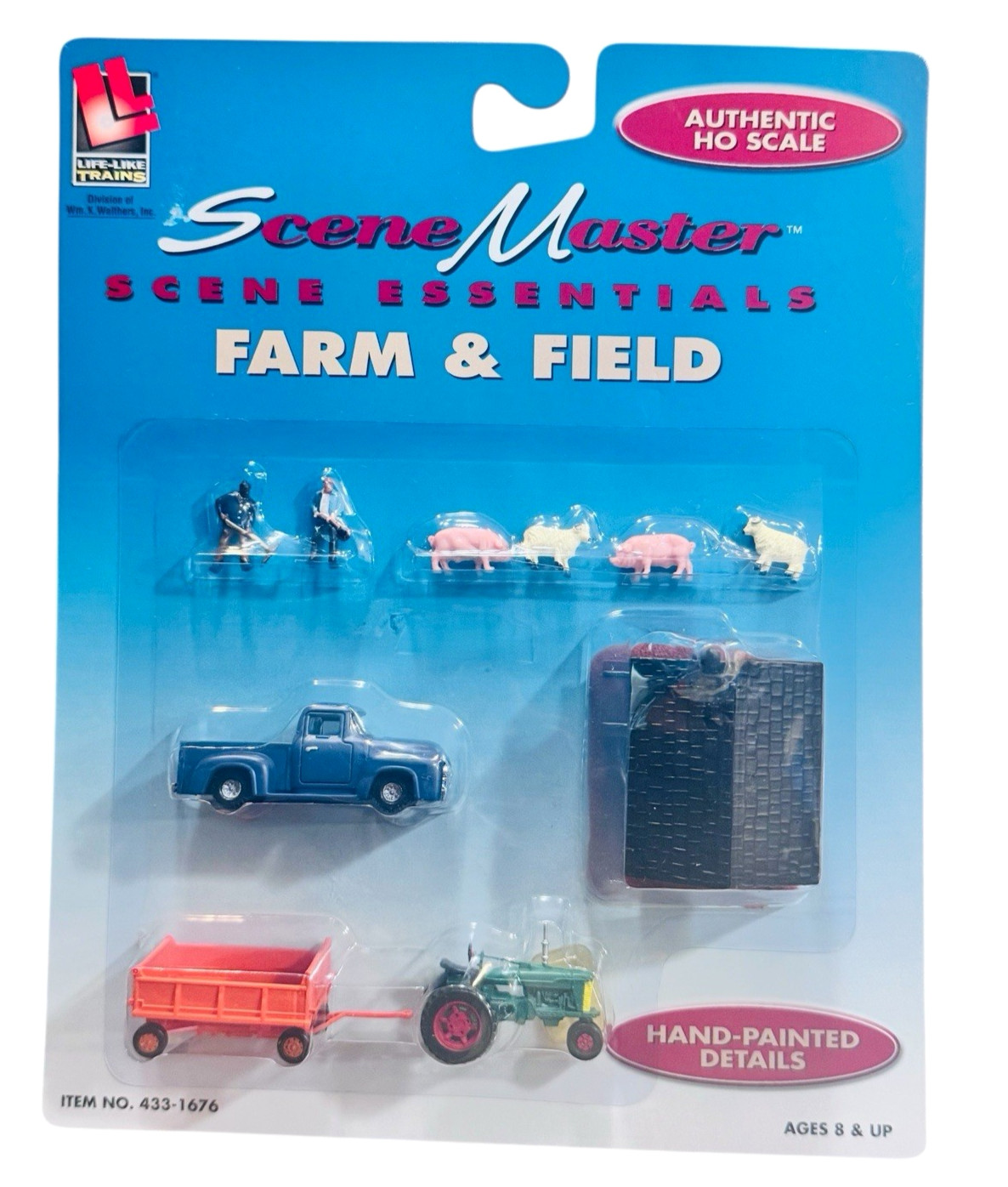 433-1676 Life-Like HO Scene Master Farm & Field Accessories