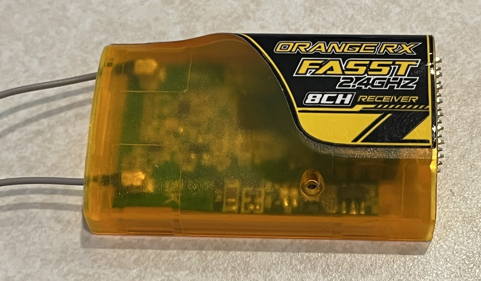Fasst Receiver - Orange FASST 8 CH Receiver - Futaba FASST Compatible