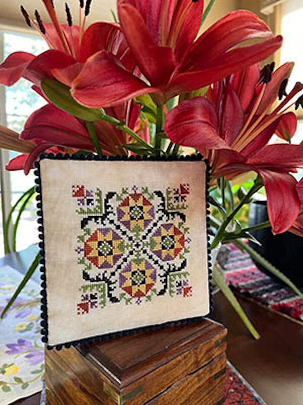 Harvest Lilies~Ink Circles