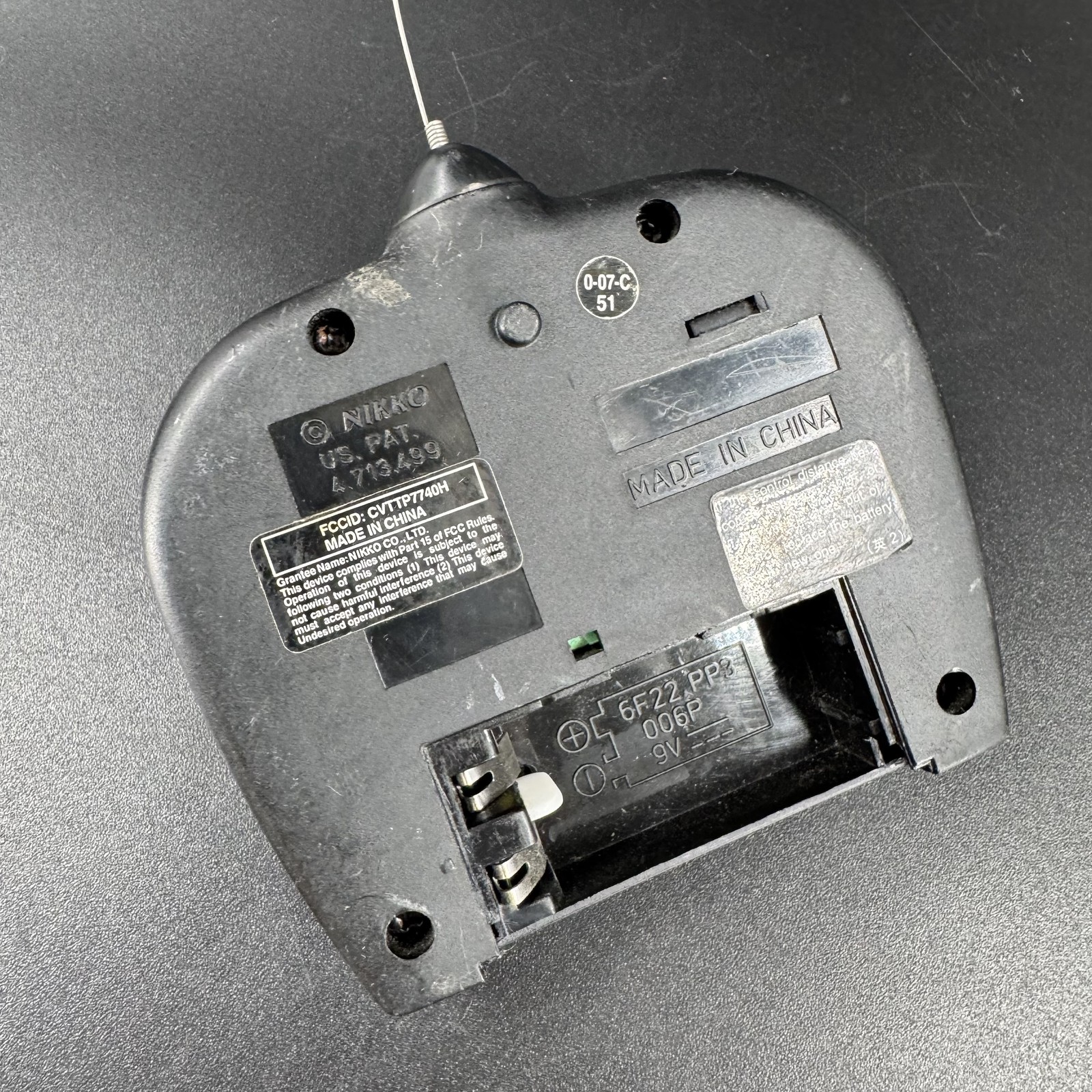NIKKO RC Systems Remote Control Transmitter 49MHz Full Function UNTESTED