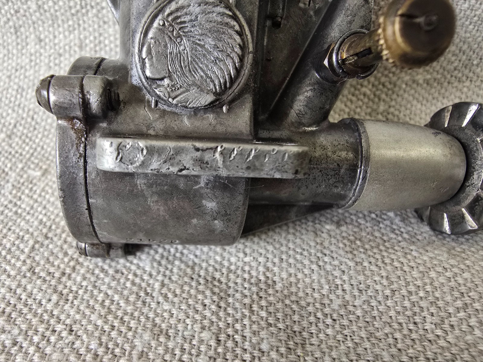 Vintage Mohawk Chief OK Cub 29 Model Airplane Engine