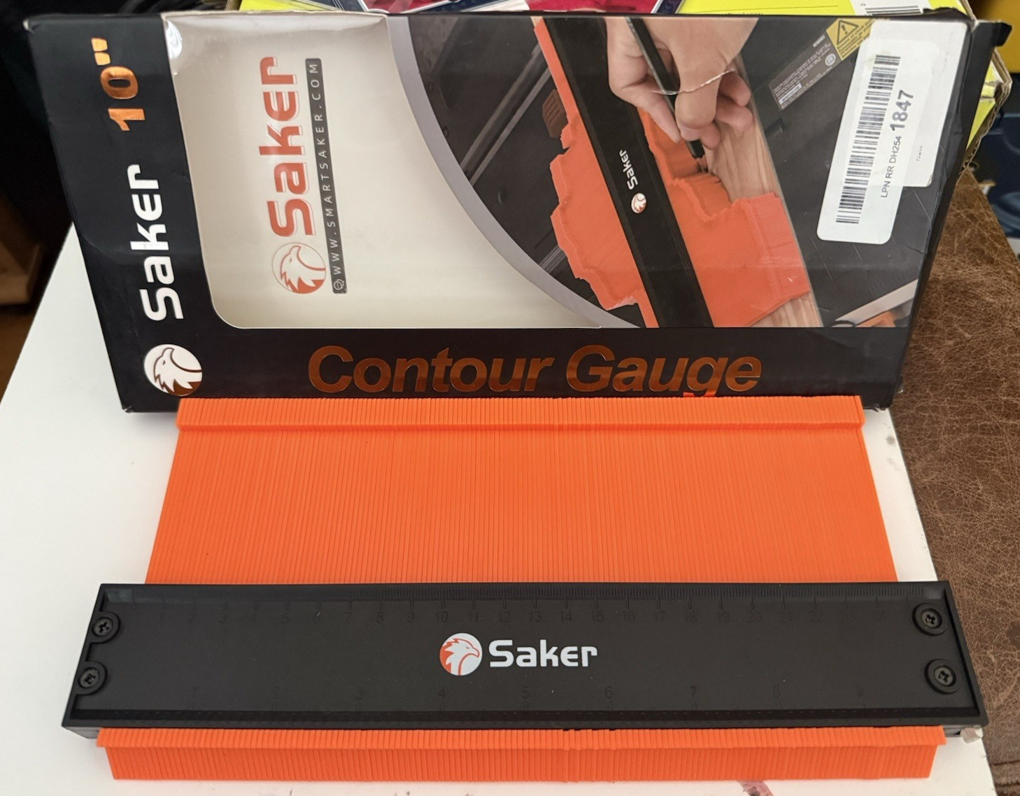 Saker Contour Gauge (10 Inch Lock) Profile Tool