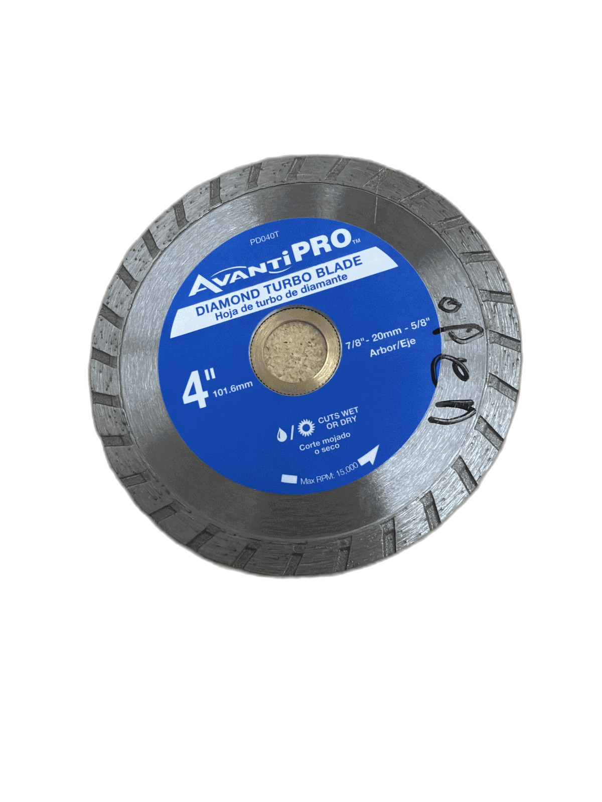 Avanti Pro 4 in. Turbo Diamond Blade