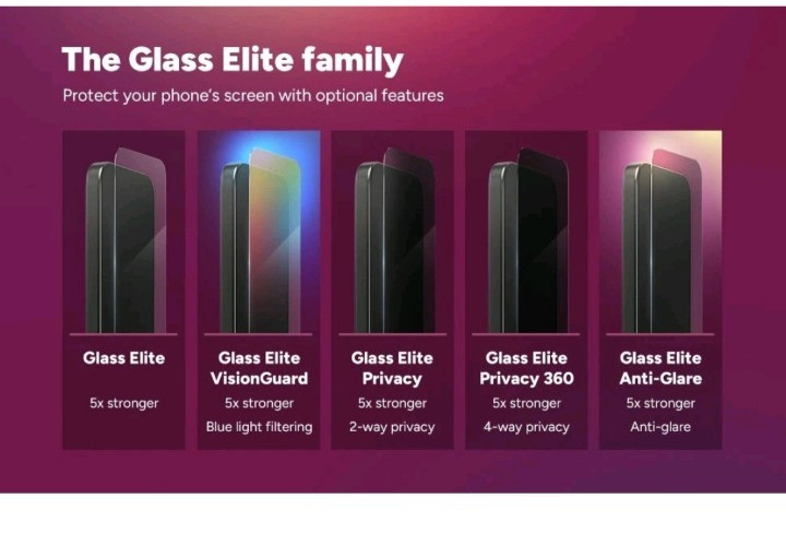 New ZAGG -InvisibleShield Glass Screen Protector for Nintendo Switch Lite -Clear