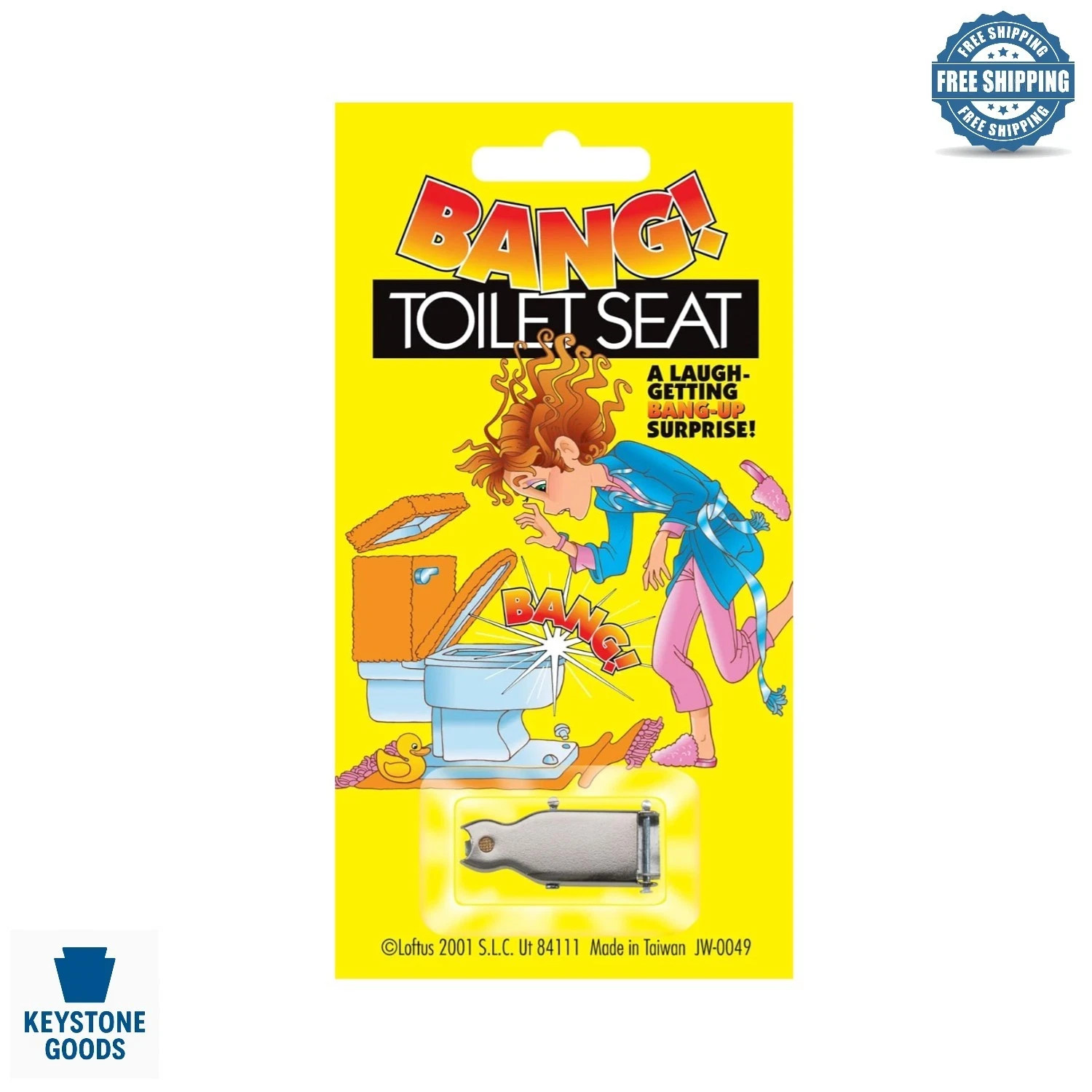 BANG! Toilet Seat Prank by Loftus - Tricks