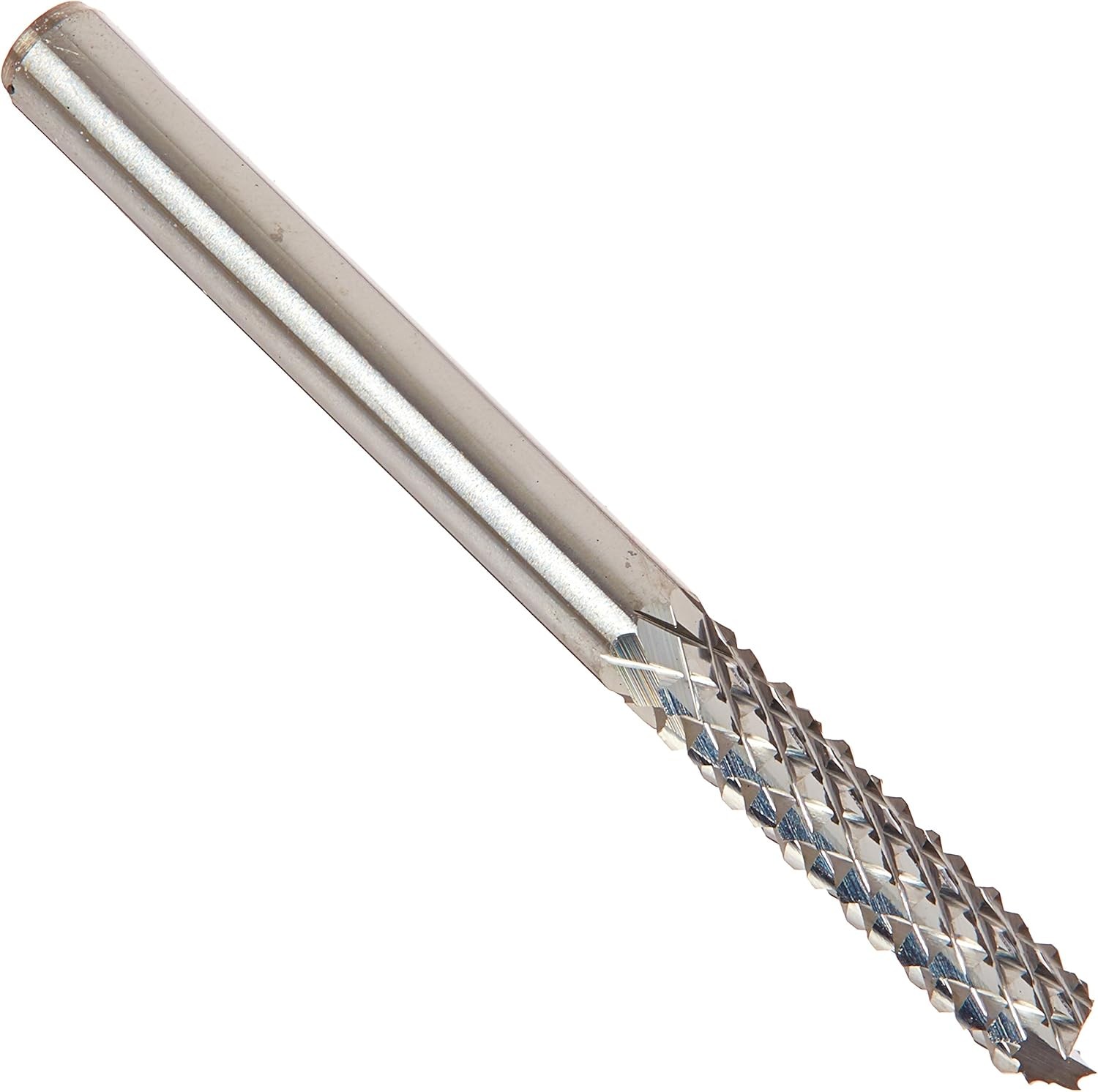 Bon Tool 1/8" Solid Carbide Router Bit 1/8" Shank, Double Cut