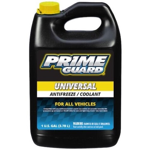 PRIME GUARD FULL STRENGHT ANTIFREEZE COOLANT YELLOW 1 GALLON (FVS026281)