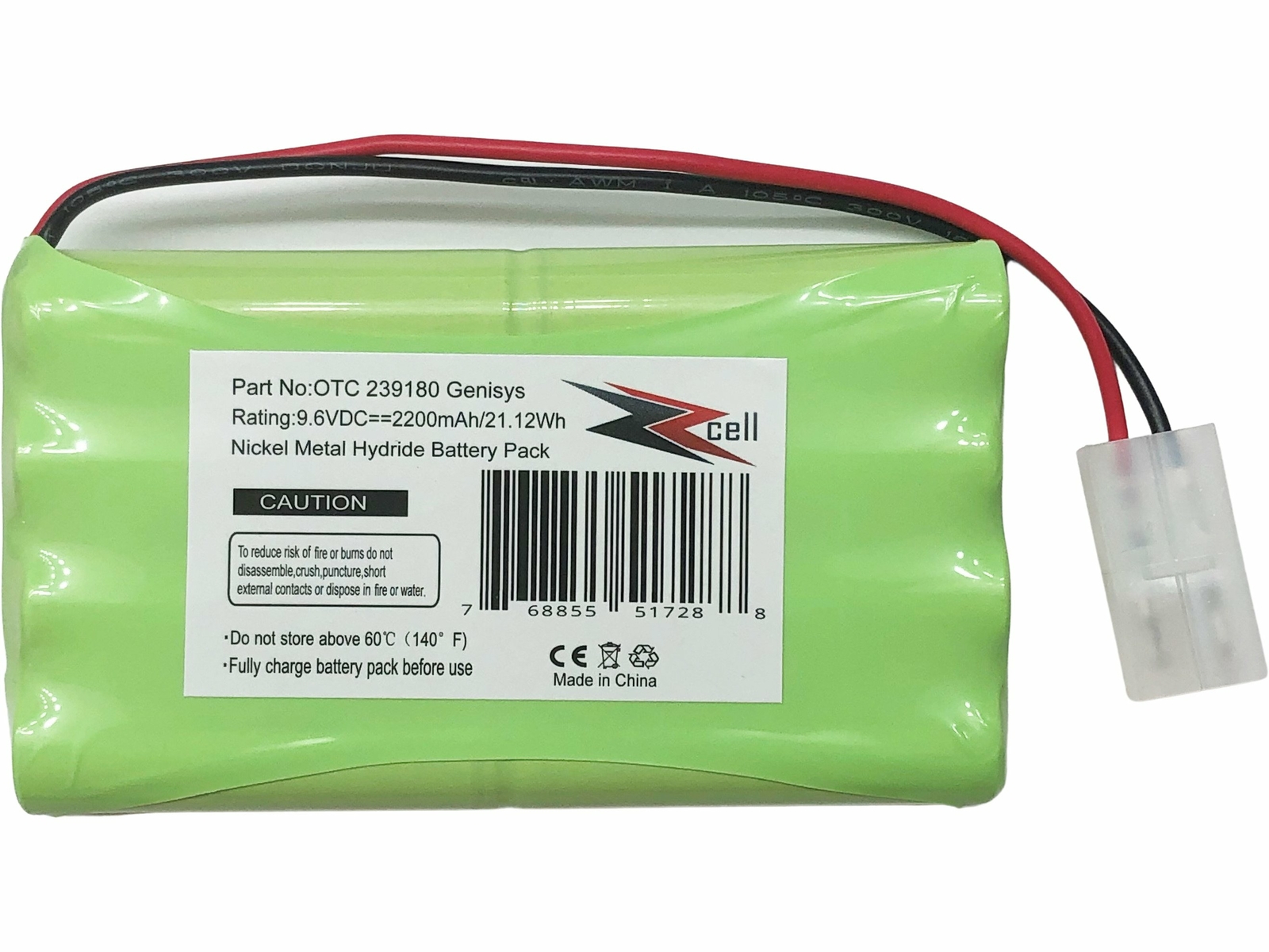 ZZcell Replacement Battery For OTC 239180 Genisys & EVO Scanner Diagnostic Tool