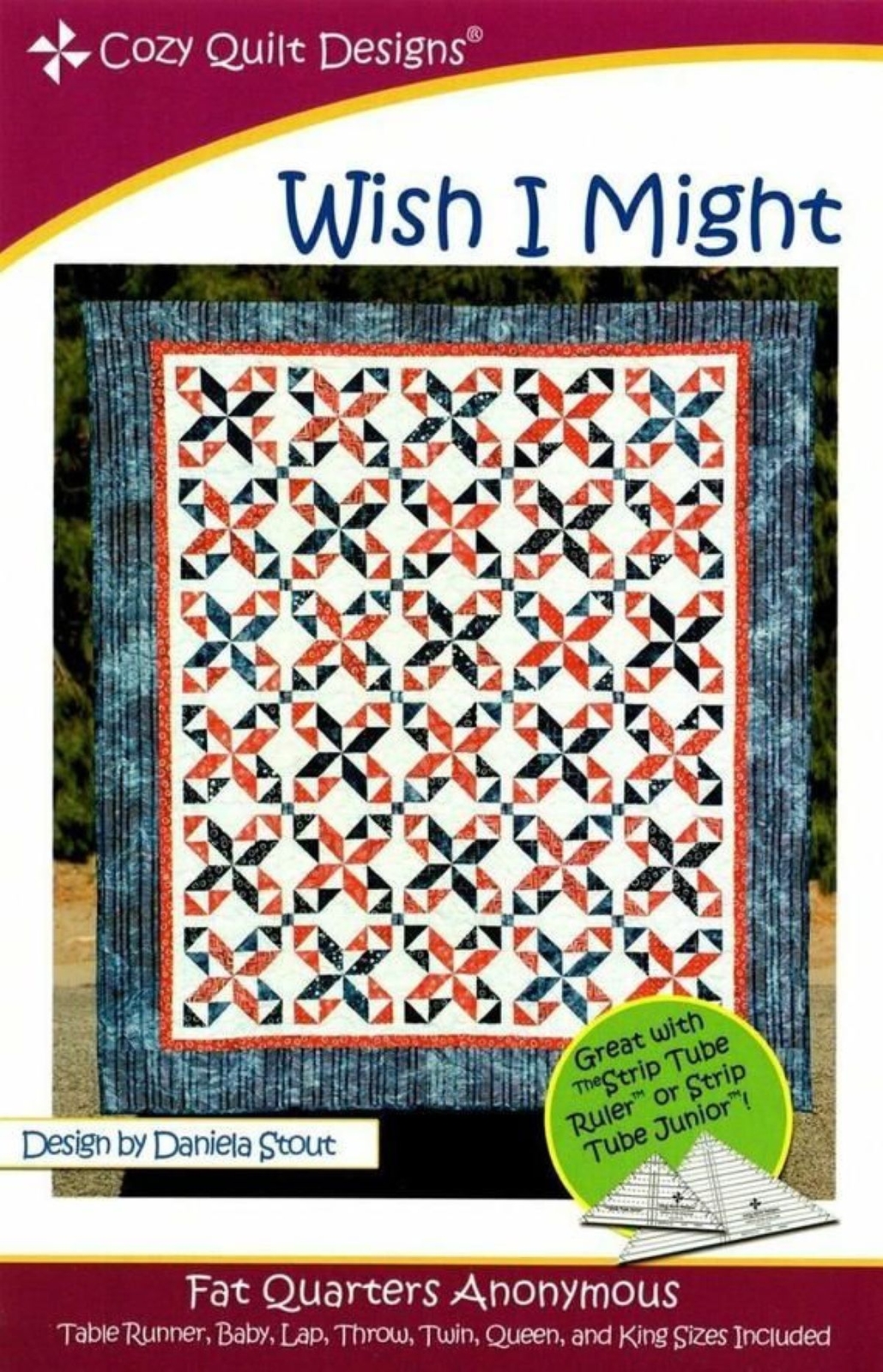 Wish I Might Uses Fat Quarters by Daniela Stout