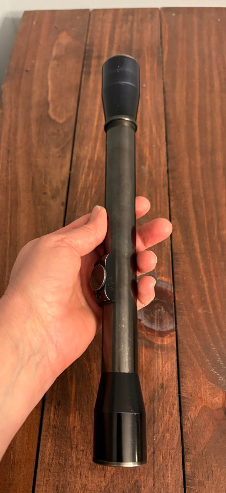 Norman Ford The Texan 4x Crosshair Reticle Rifle Scope Vintage