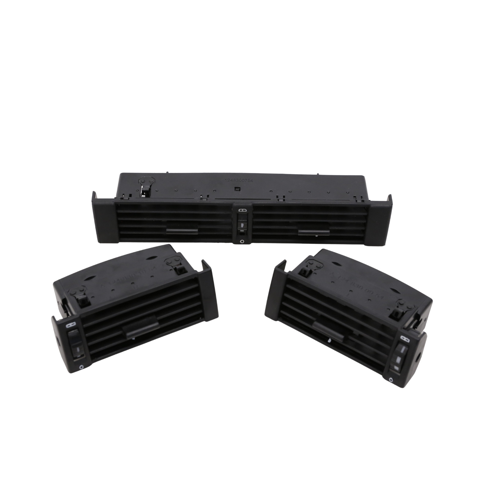 HEATER AIR VENT SET GRILLE FOR MERCEDES W124 1984-1996 AC LEFT RIGHT CENTER