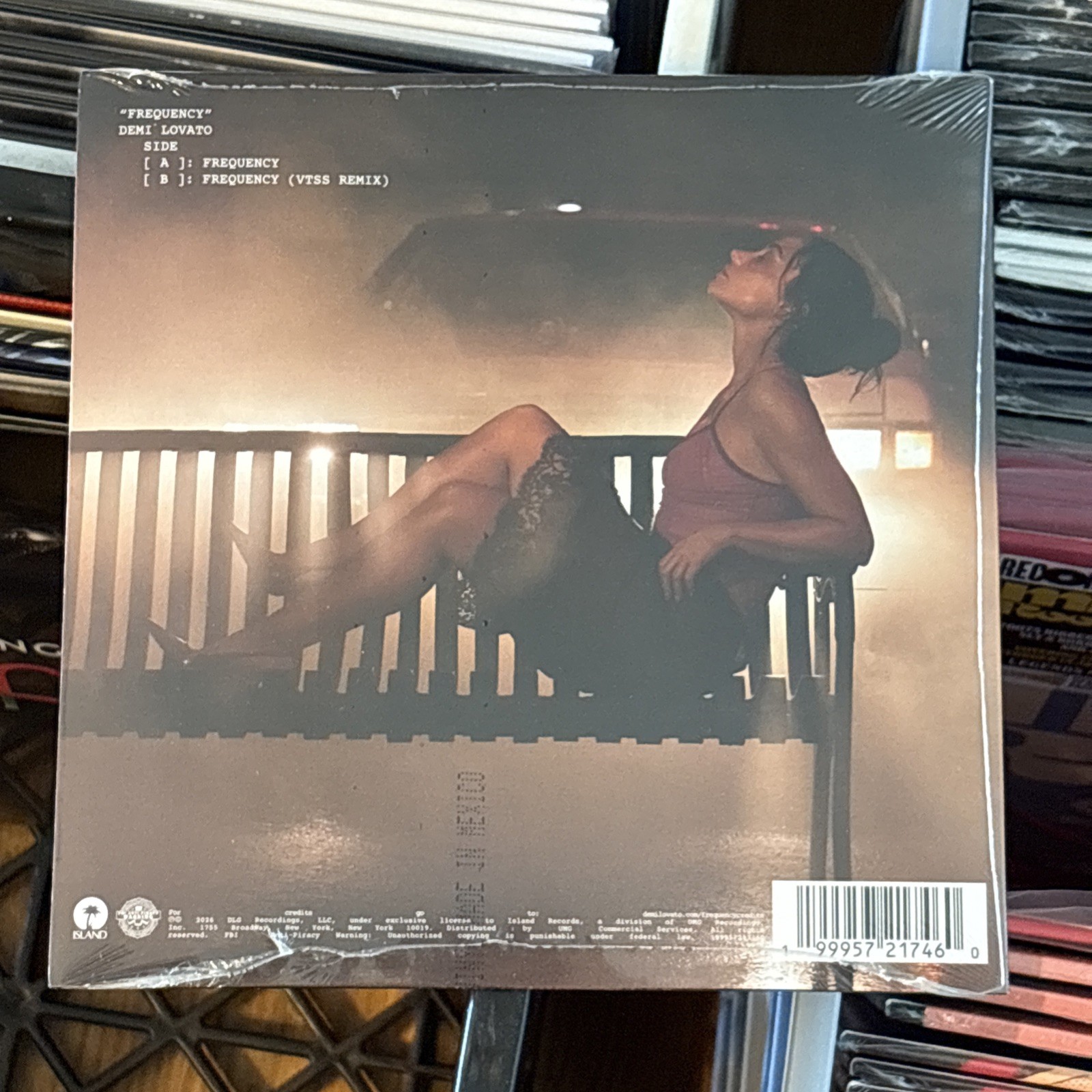 NEW sealed Demi Lovato - Frequency - RSD 2026 Record Store Day Vinyl 7" Single