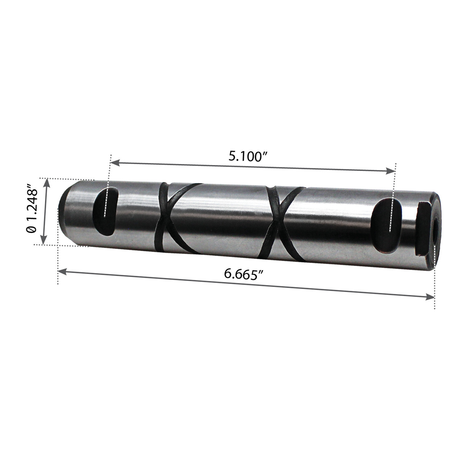 SPRING PIN HELICAL GROOVE