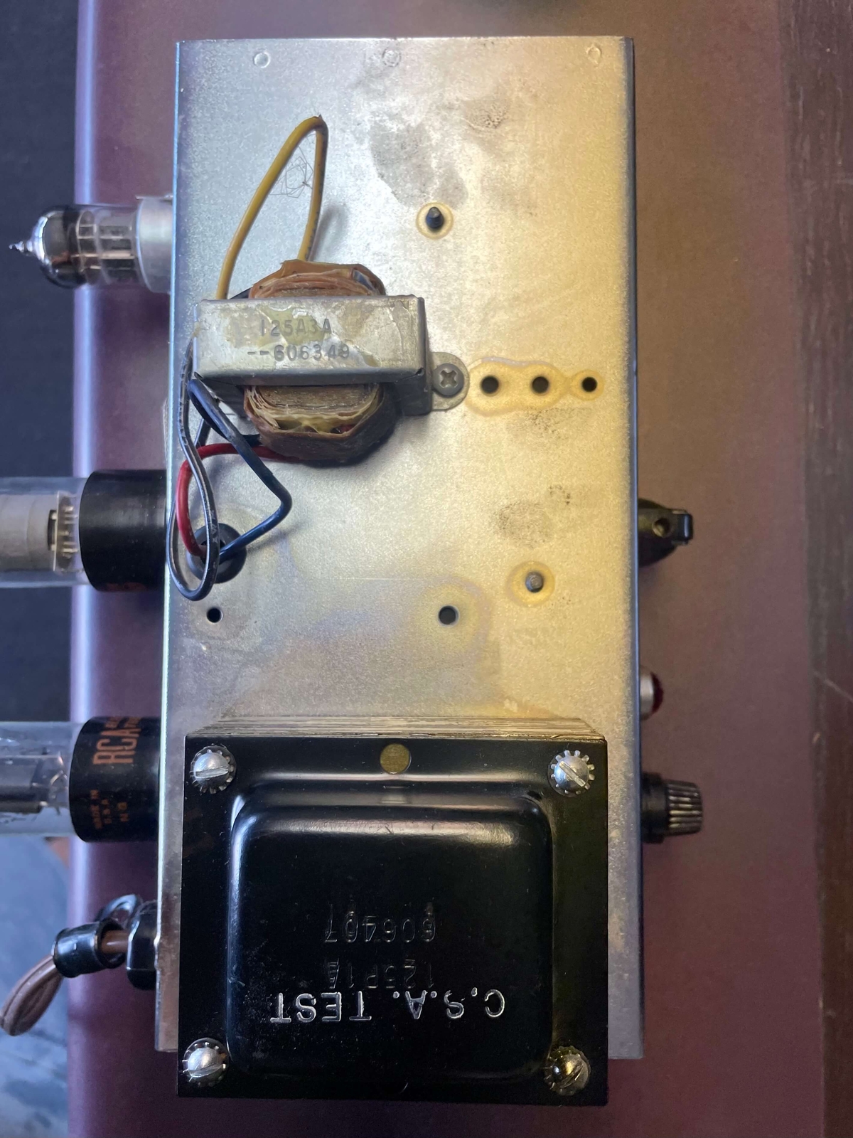 1964 Fender Champ 5F1 Circuit Vintage Guitar Combo Amp