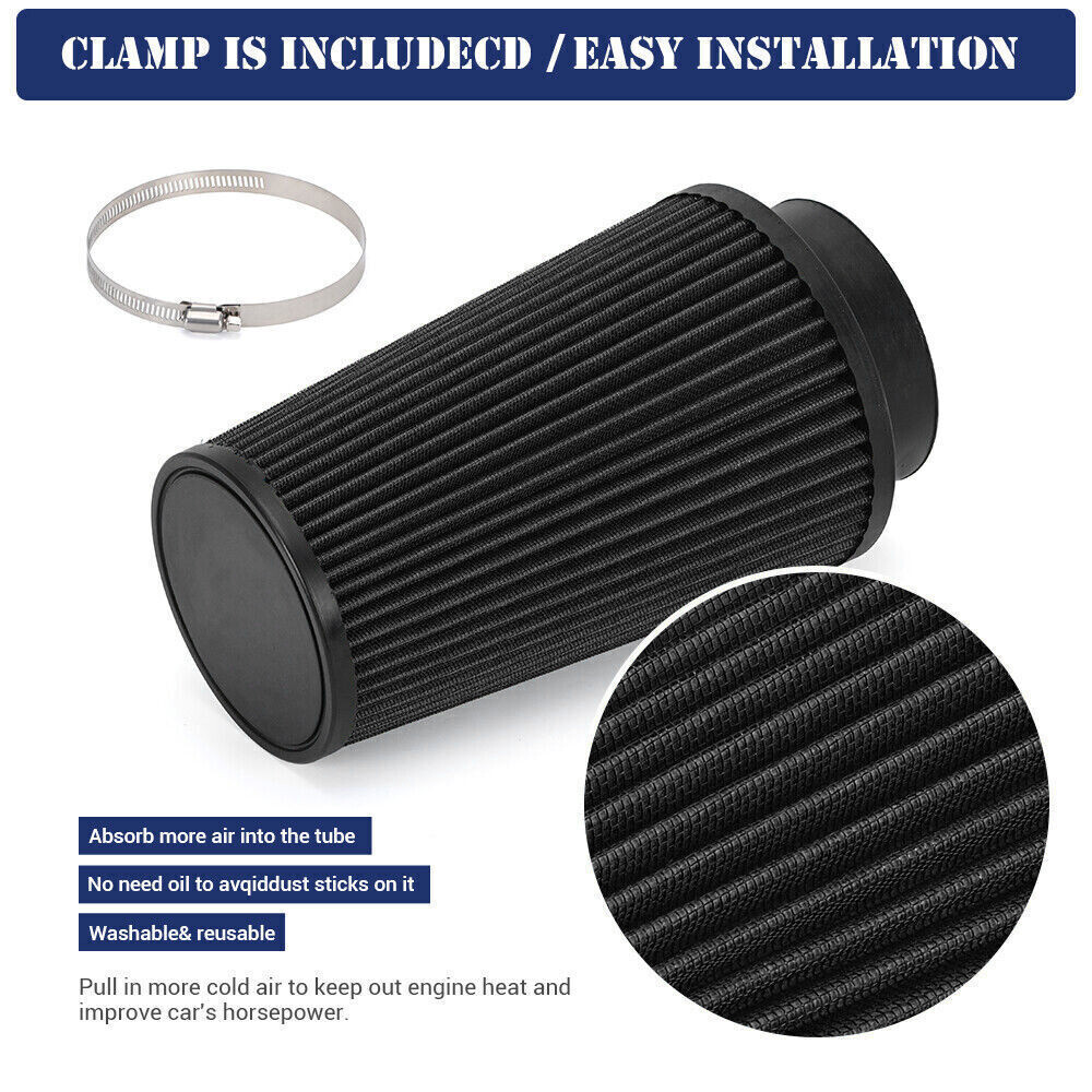 Cold Air Intake Kit w/Filter For 2007.5-2012 Dodge Ram 3500 6.7L Cummins Diesel