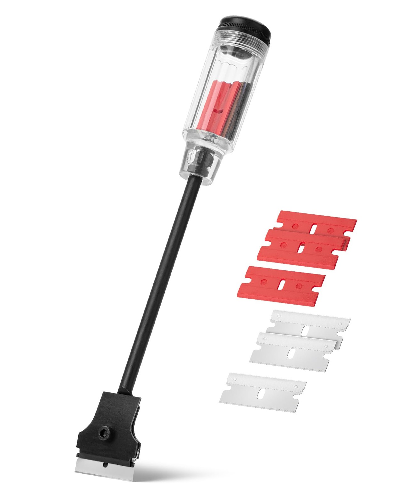 Bates- Long Reach Extension Scraper, 11-Inch, Razor Scraper with Extra 3...