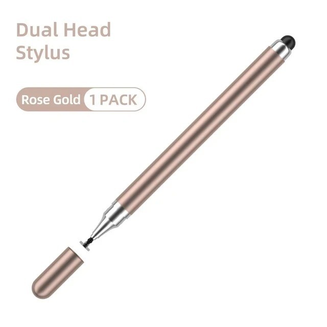Universal 2 in 1 Stylus Pen for iOS Android Capacitive Touch Drawing Pen