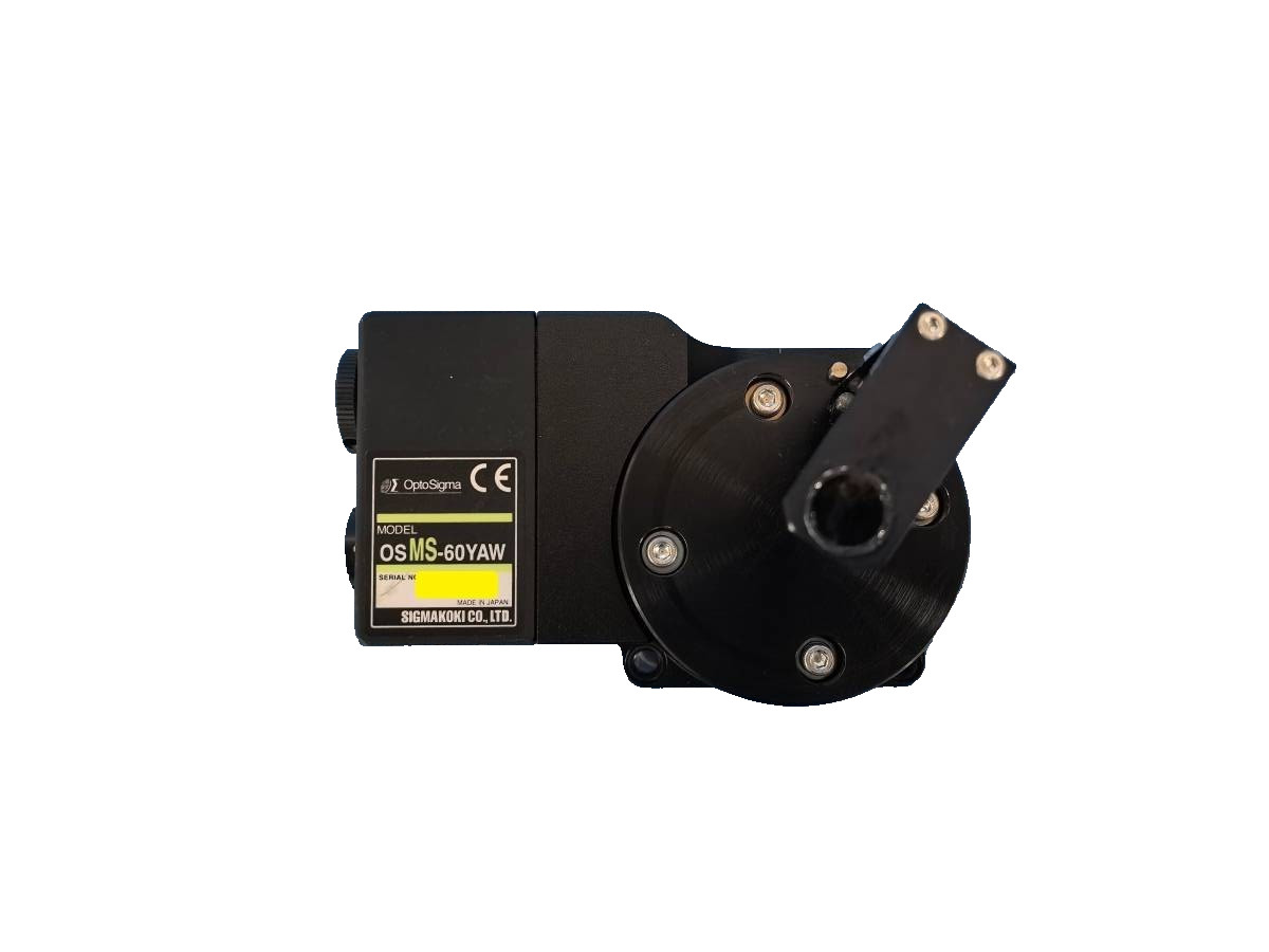 OptoSigma OSMS-60YAW Motorized Rotation Stage Precision Rotary Stage Unit