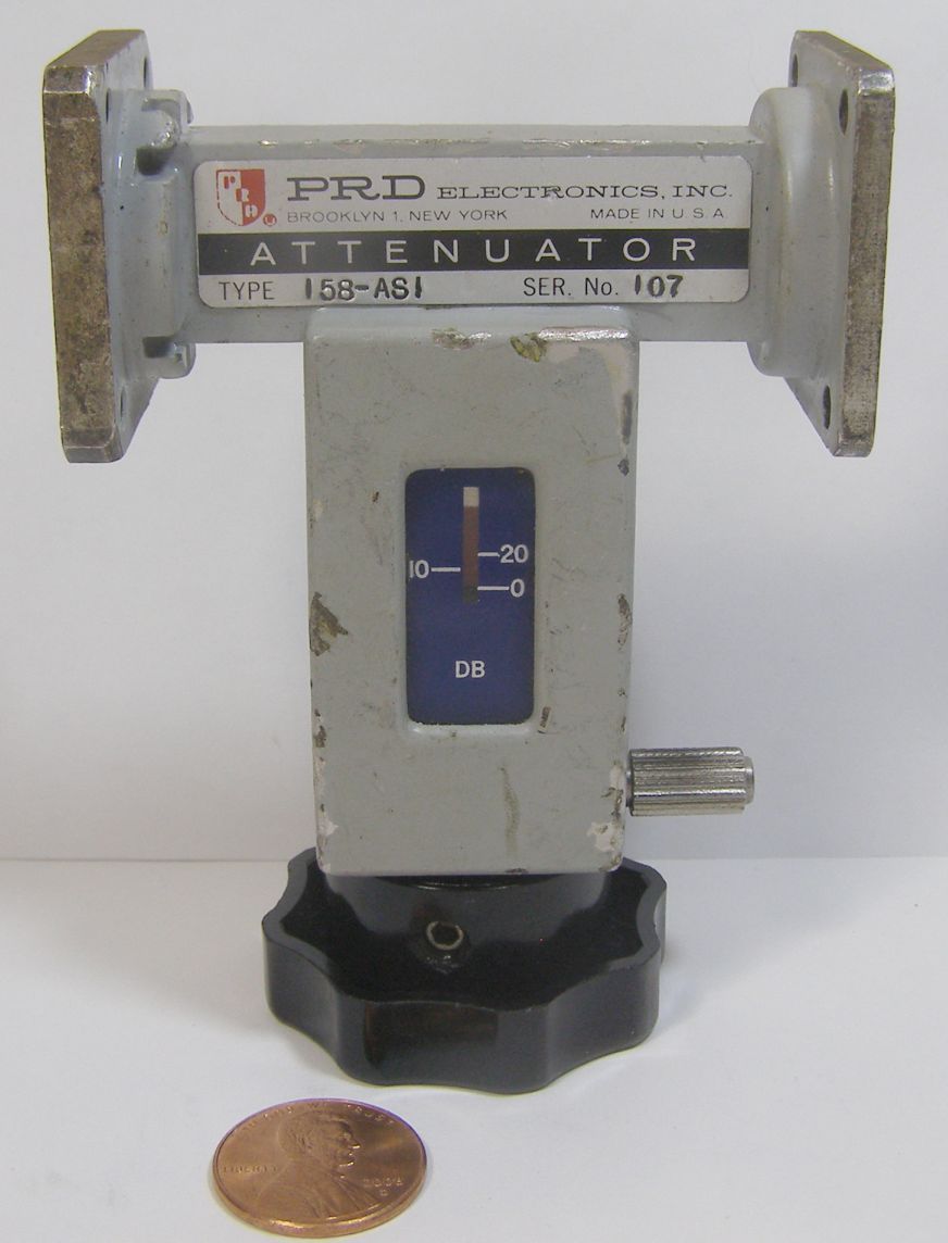 PRD ELECTRONICS TYPE: 158-ASI ADJUSTABLE ATTENUATOR