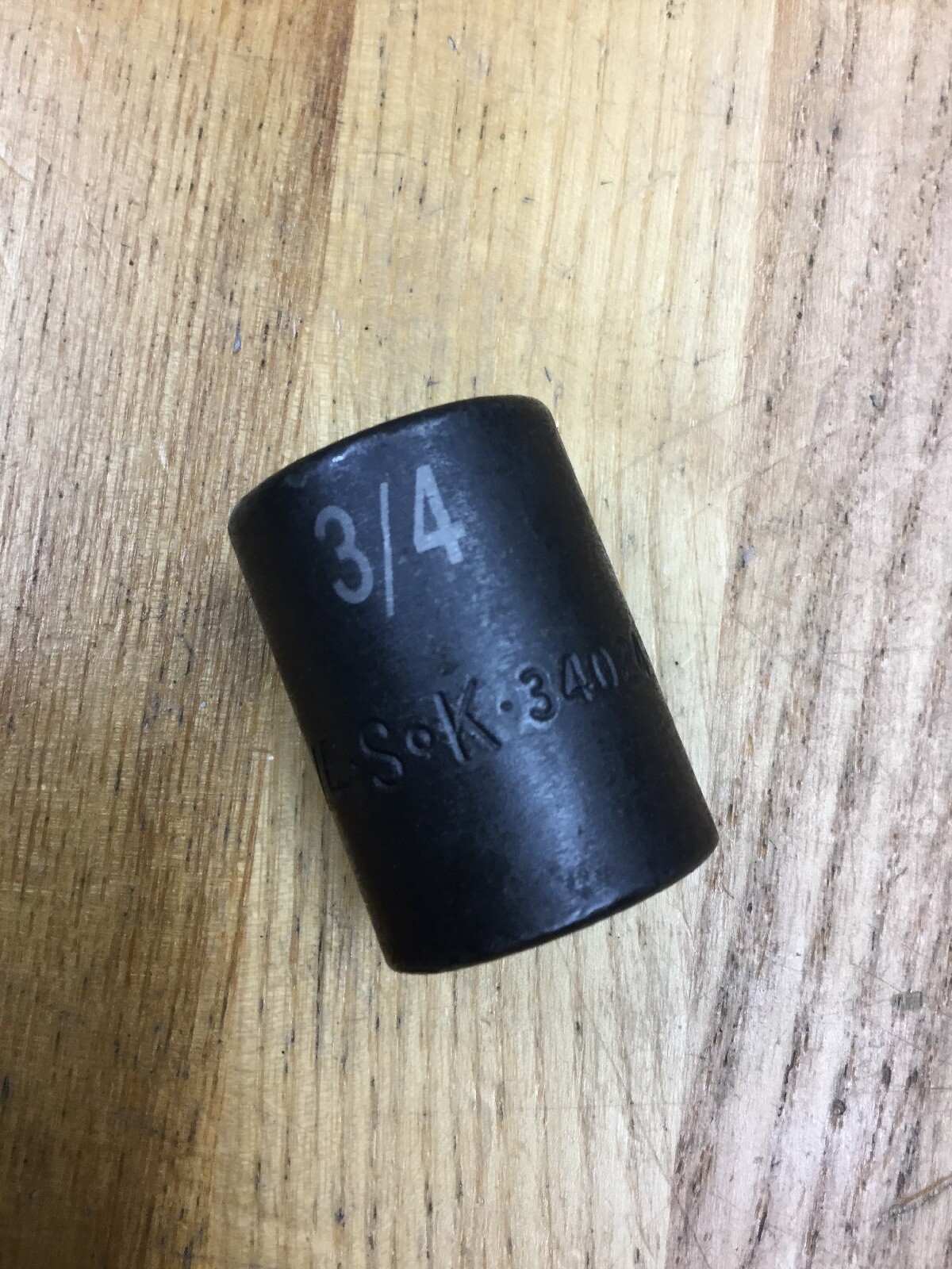 SK Hand Tools 34024 1/2" Dr. 3/4" 6pt Standard Fractional Impact Socket