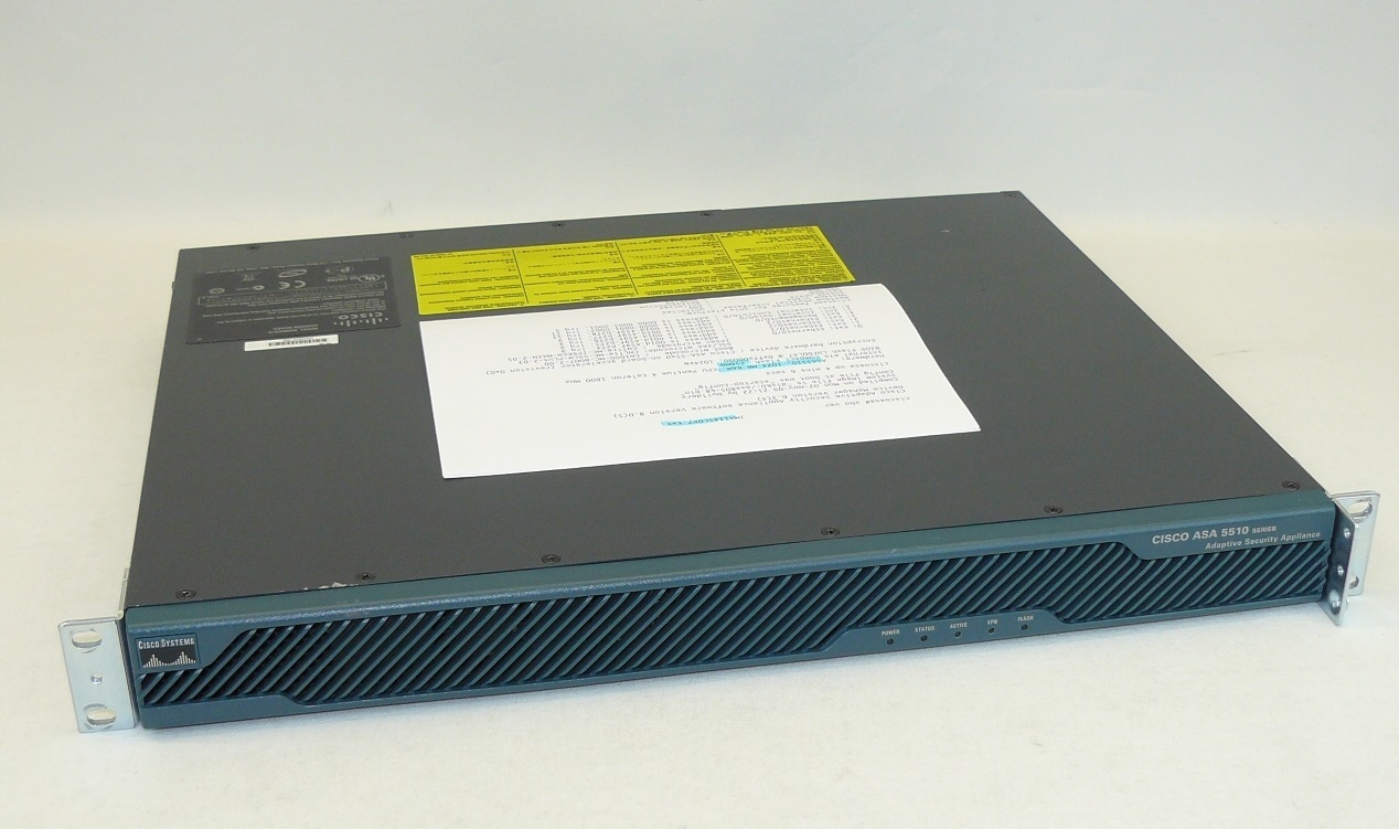 CISCO ASA5510-BUN-K9 Gigabit Adaptive Security Appliance VPN Firewall ASA5510