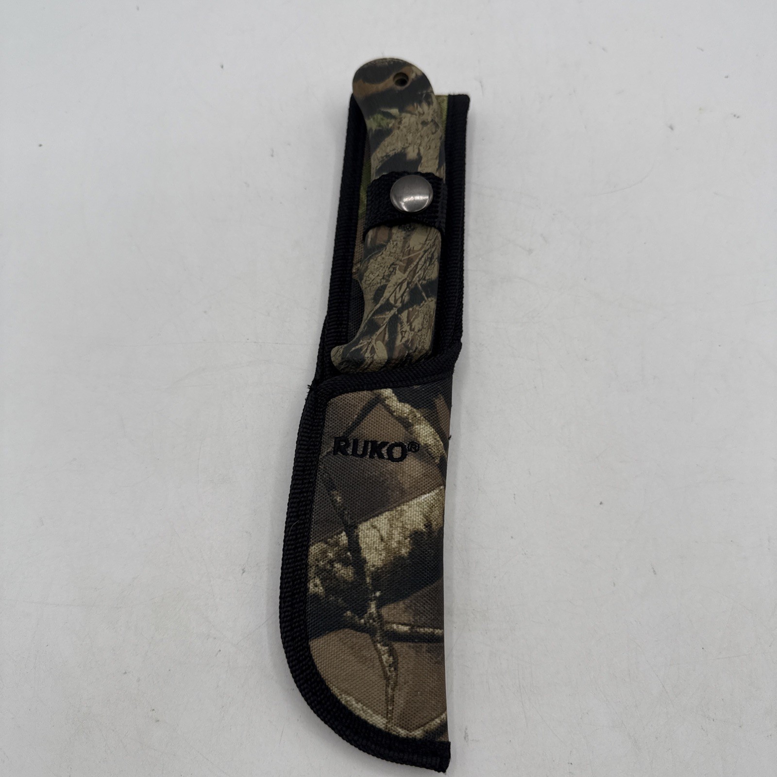 RUKO fixed blade Camo Hunting Knife