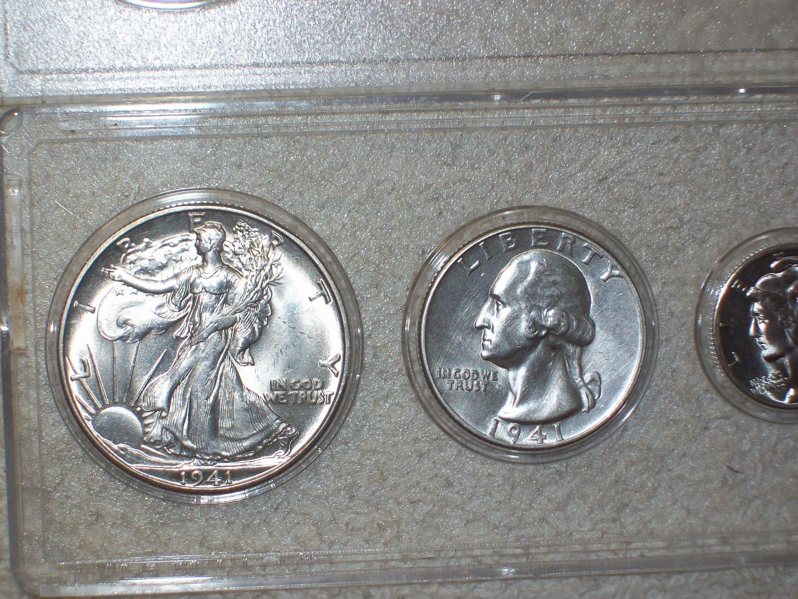 1941 D MINT SET UNCIRCULATED DENVER MINT