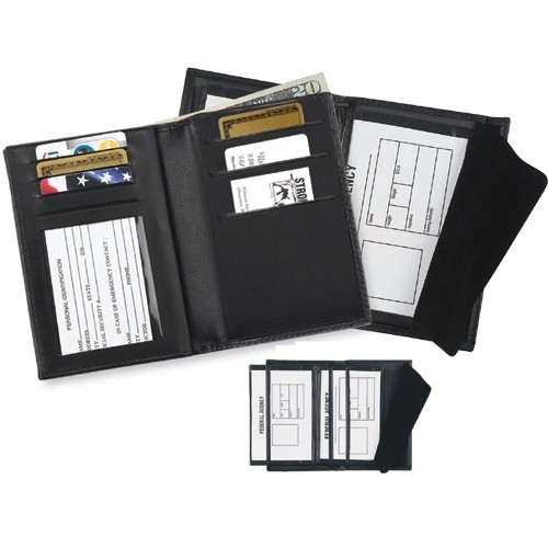 Strong Leather Company 7990C Double ID & Credit Card Wallet