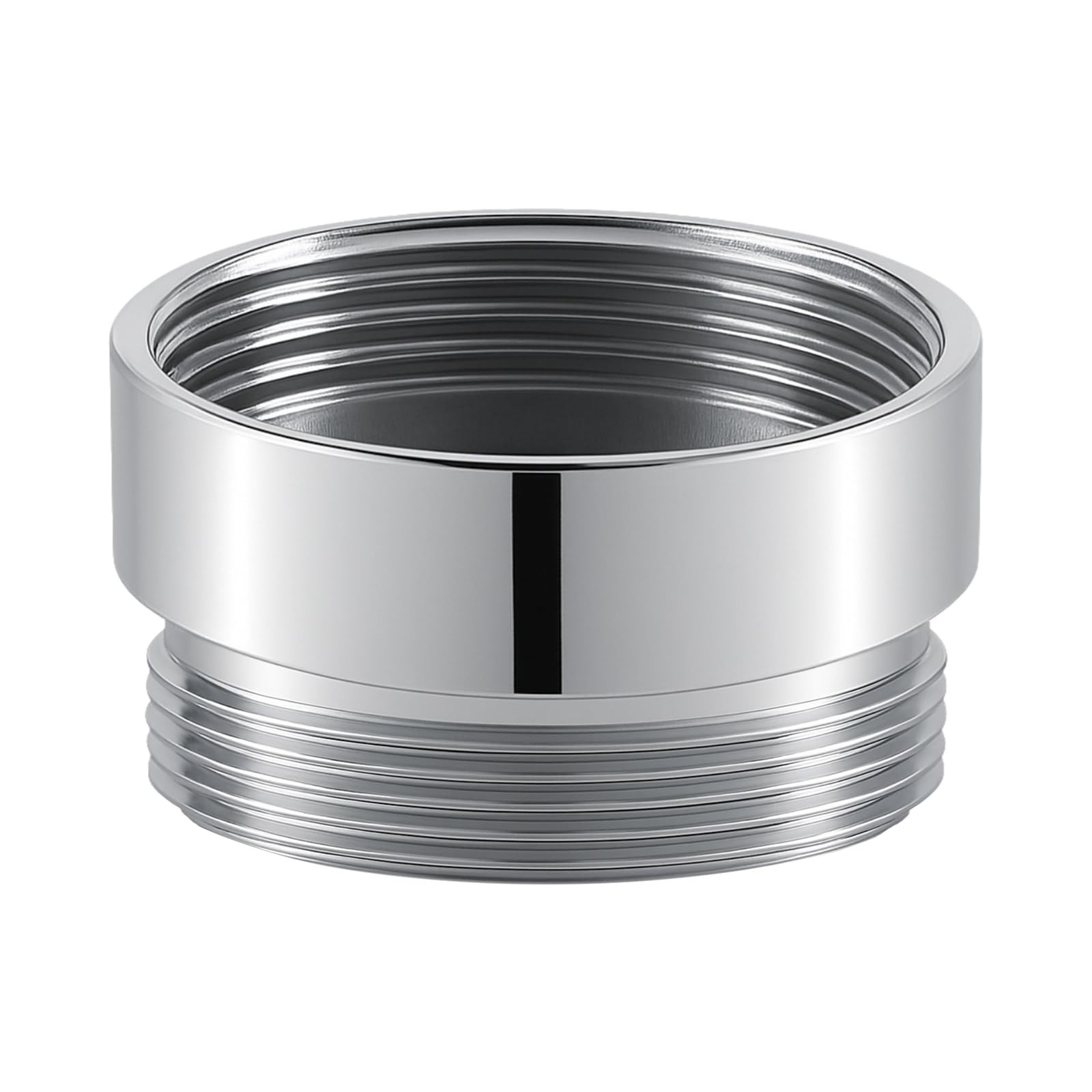 Faucet Aerator Adapter - 55/64 inch Female to 55/64 inch Male Chrome Brass S