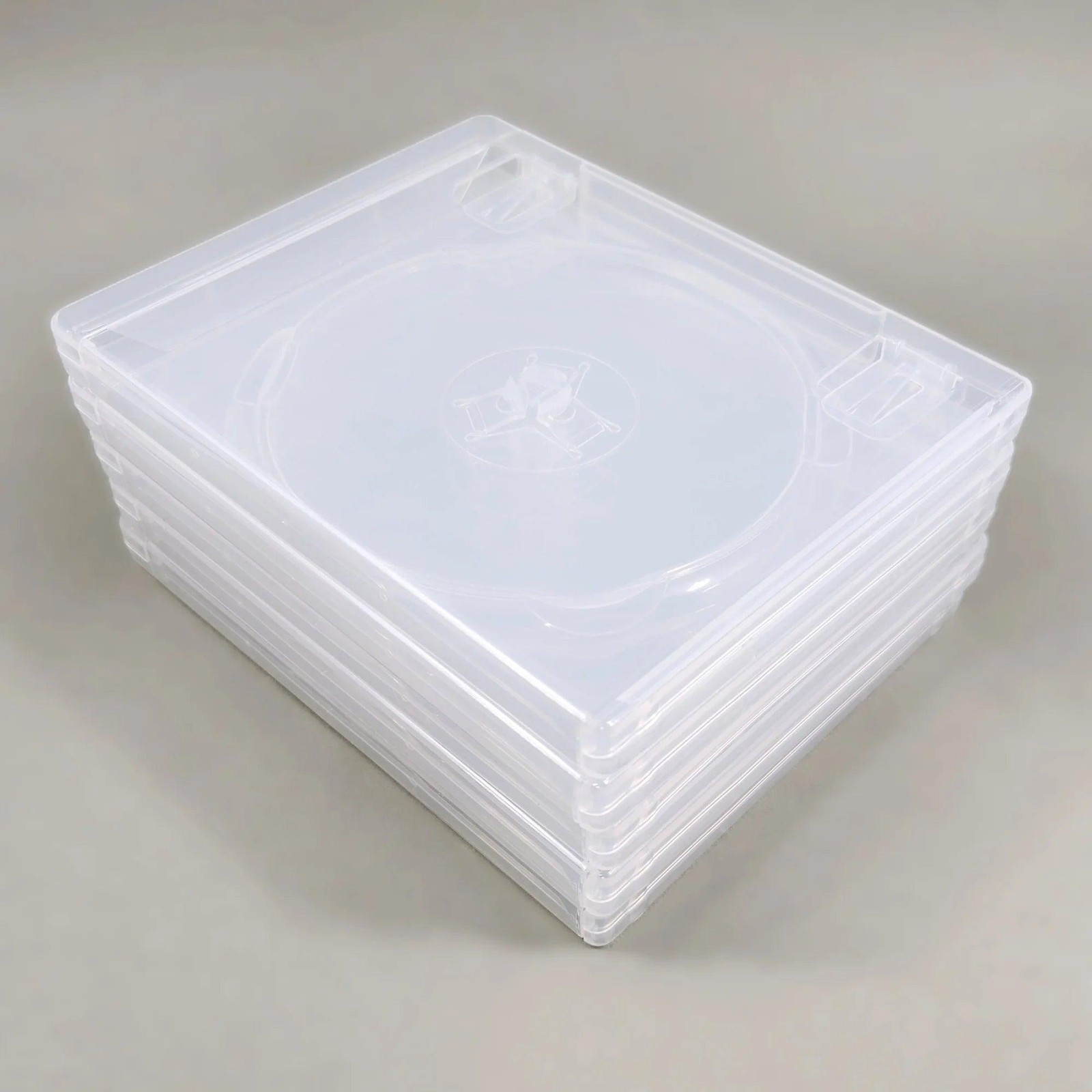 PS3 Replacement Game Case 5-Pack - Clear Empty Disc Cases Only for PlayStation 3