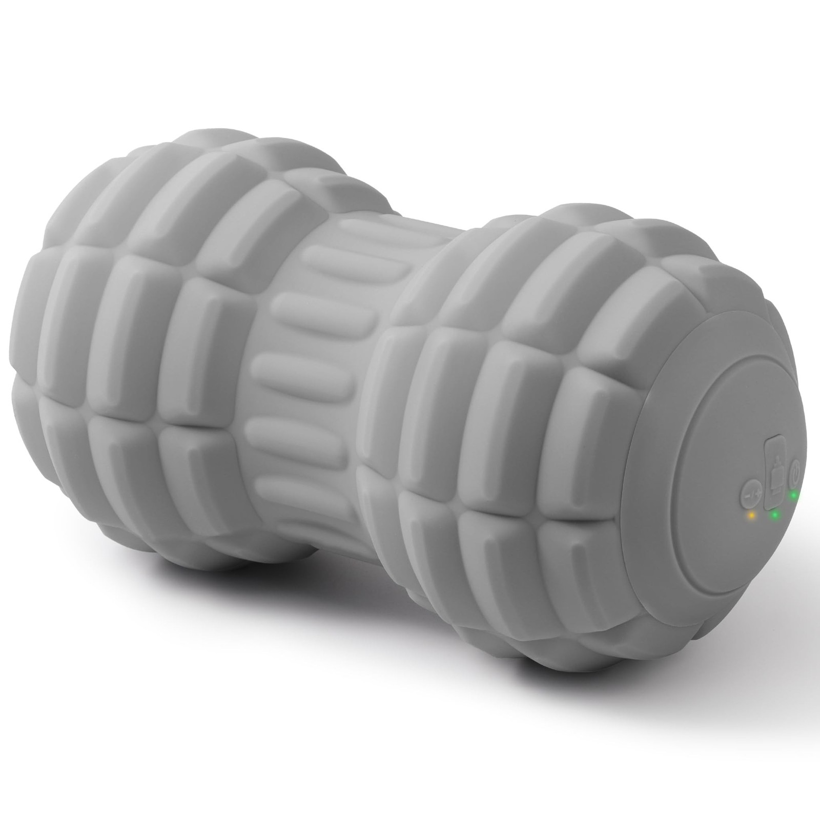 Vibrating Peanut Massage Ball - Silicone Trigger Point Roller for Back, Neck,...