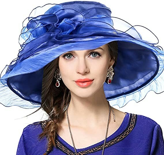 Women's Church Derby Dress, Bridal Cap British Tea Party Wedding Hat 12 COLORS