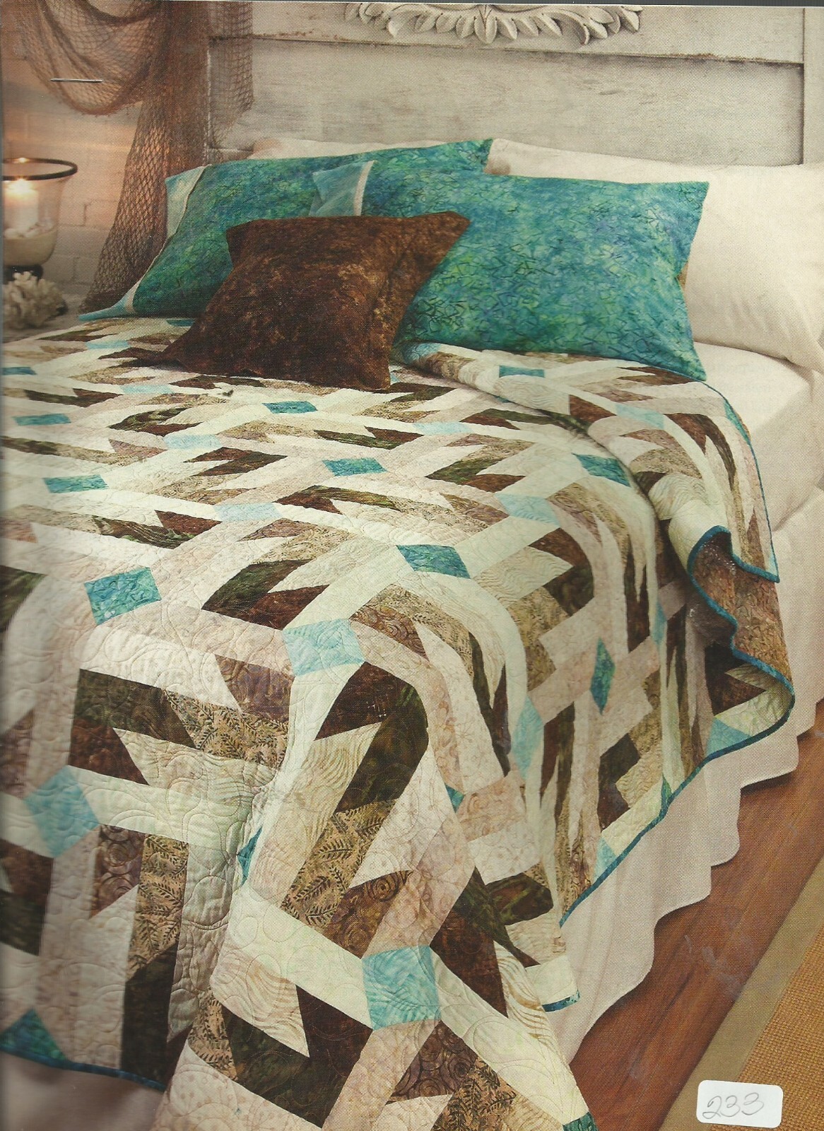 B0598   SEA SALT QUILT PATTERN/INSTRUCTIONS