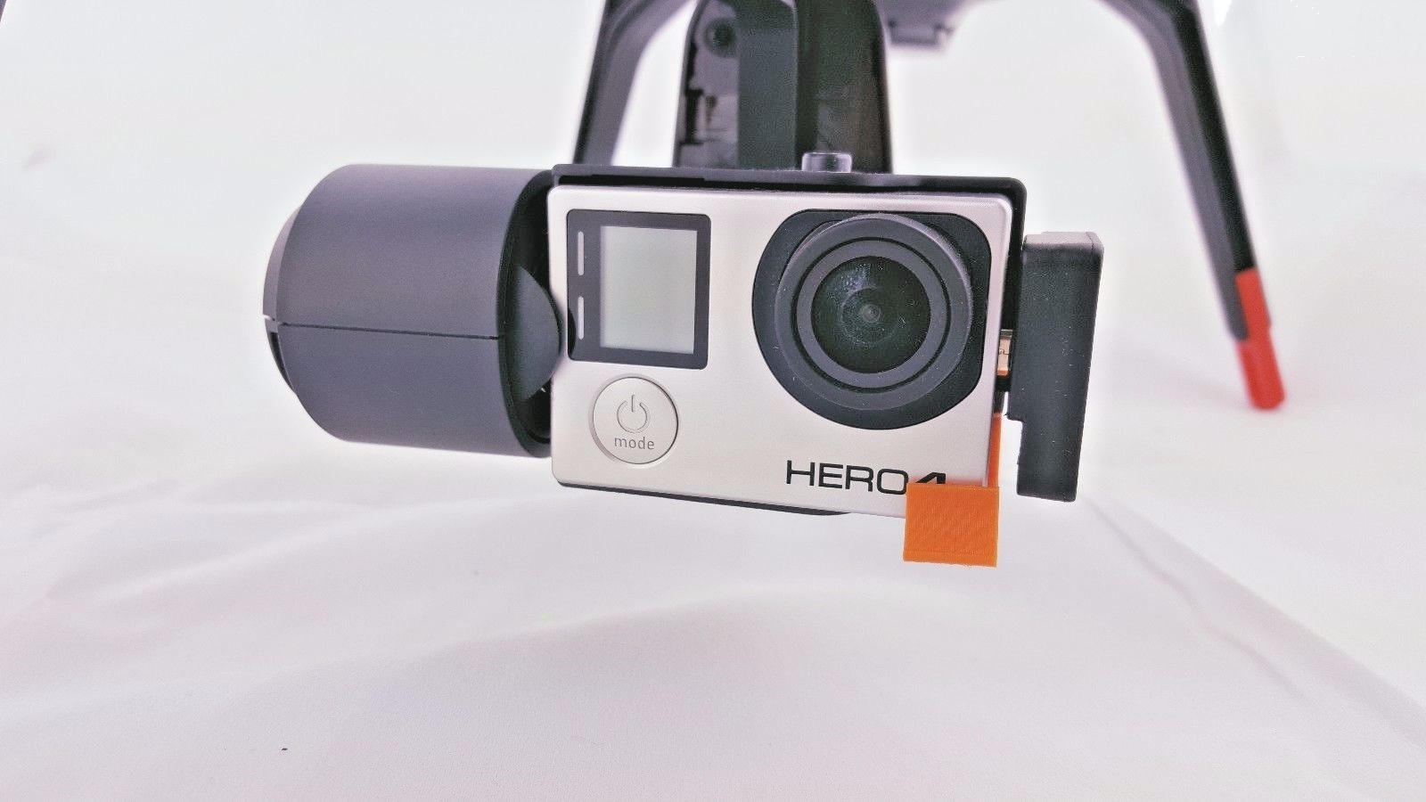 3DR SOLO GIMBAL Modified CAMERA CLIP Orange