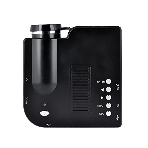 Pyle PRJG48 Mini Compact Pocket Projector, 1080p Support, USB/SD Card Reader