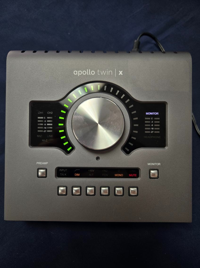 Universal Audio Interface Apollo Twin x DUO UAD2 USB-C Thunderbolt 3 with Box