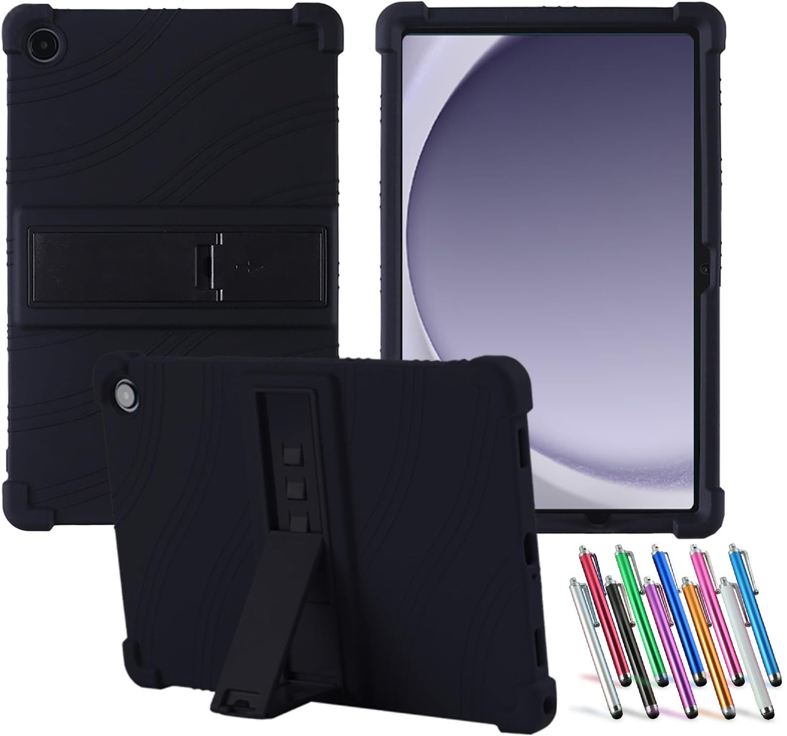 Samsung Galaxy Tab A11+ 5G Case 11'' Rubber Soft Skin Silicone Protective Cover