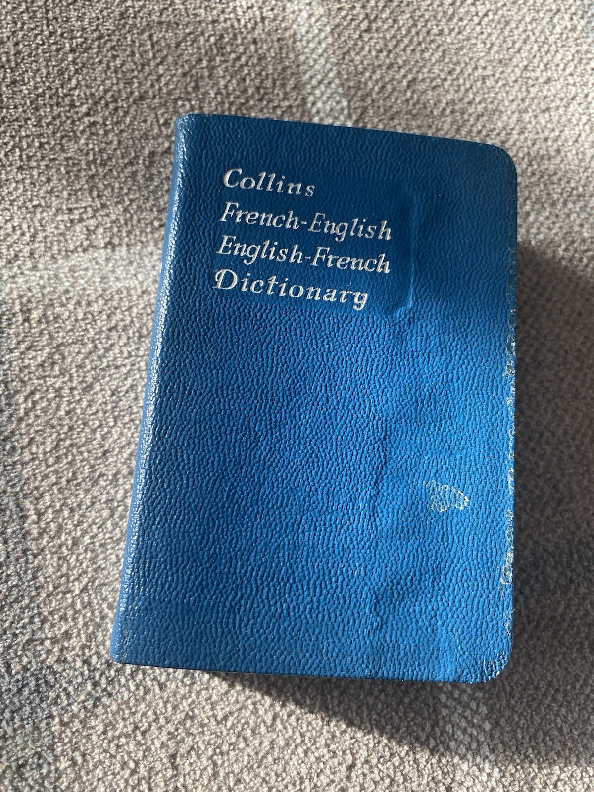 Collins First French-English, English-French Dictionary 1954